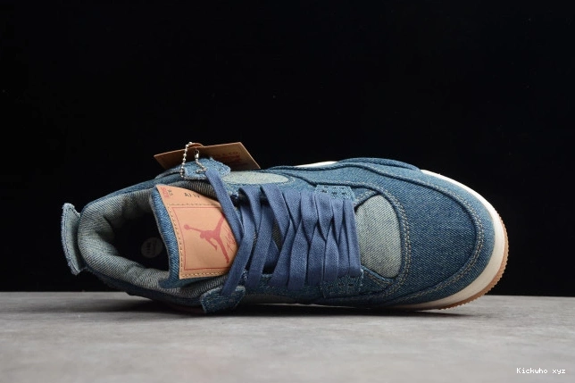 Nike Jordan Denim 4 AO2571-401 Air Levi's x 0808